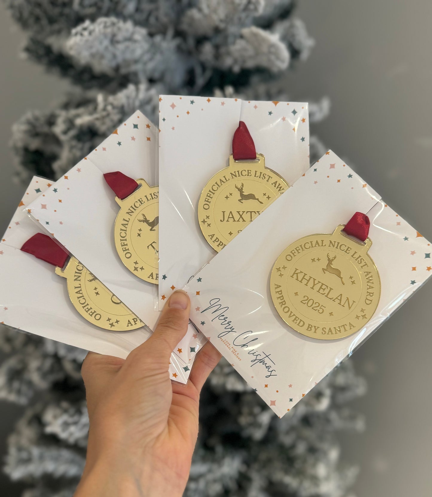 Nice List Medal Ornament