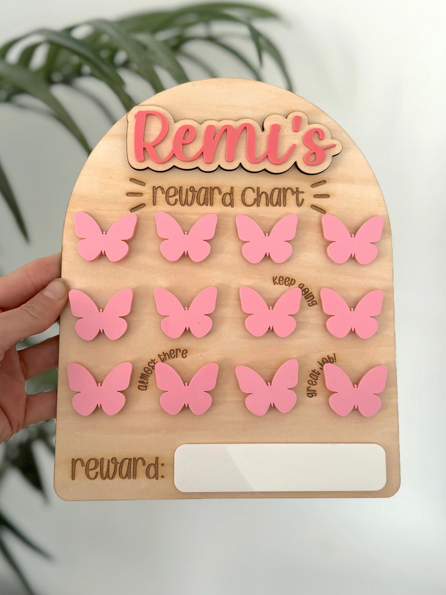 Butterfly Reward Chart