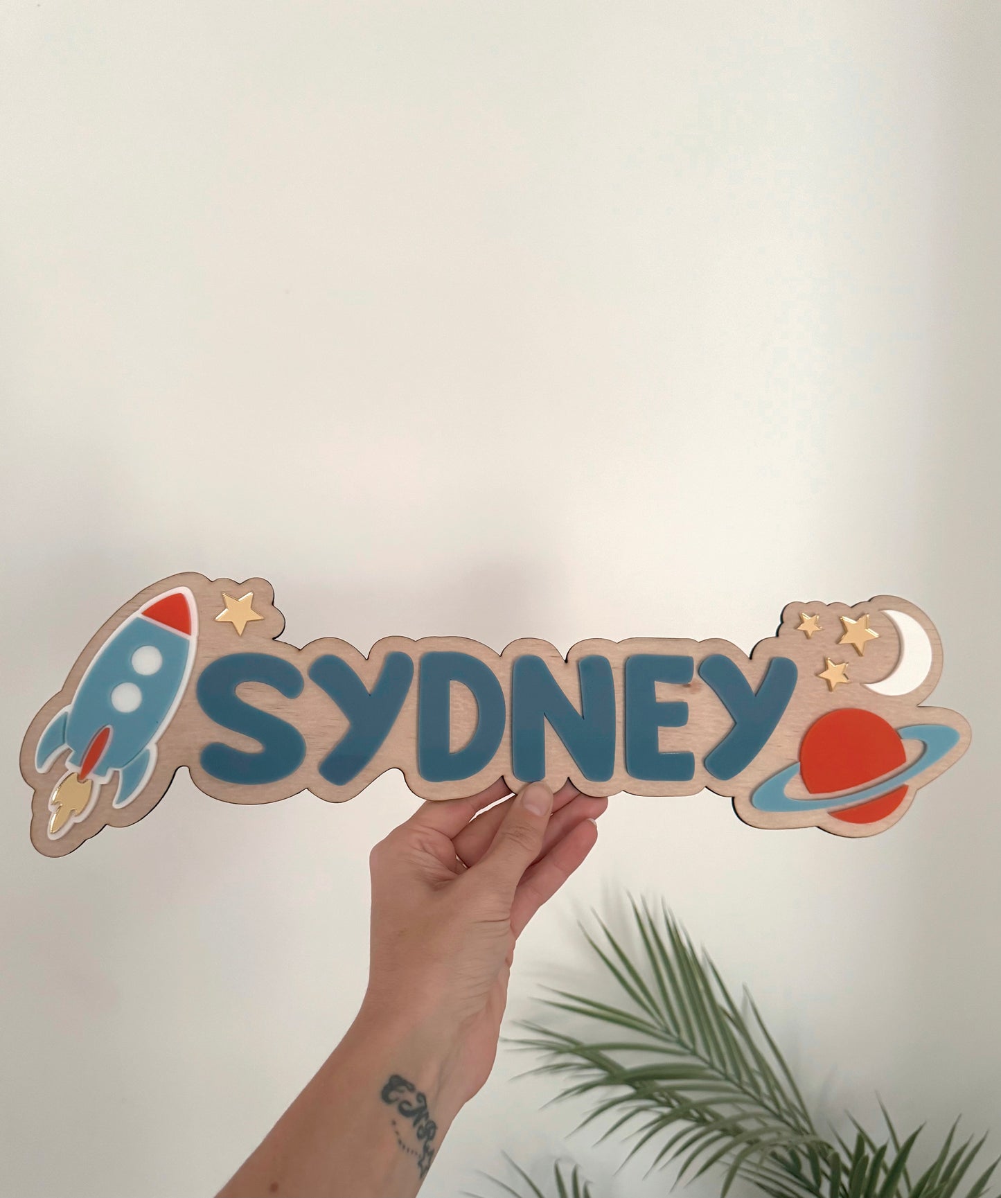 Space Room Plaque
