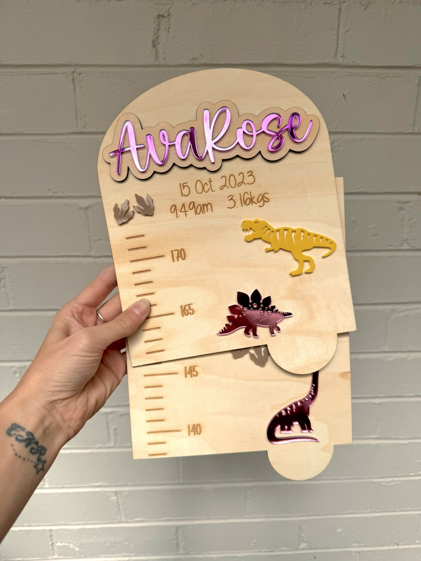 Dinosaur Growth Chart