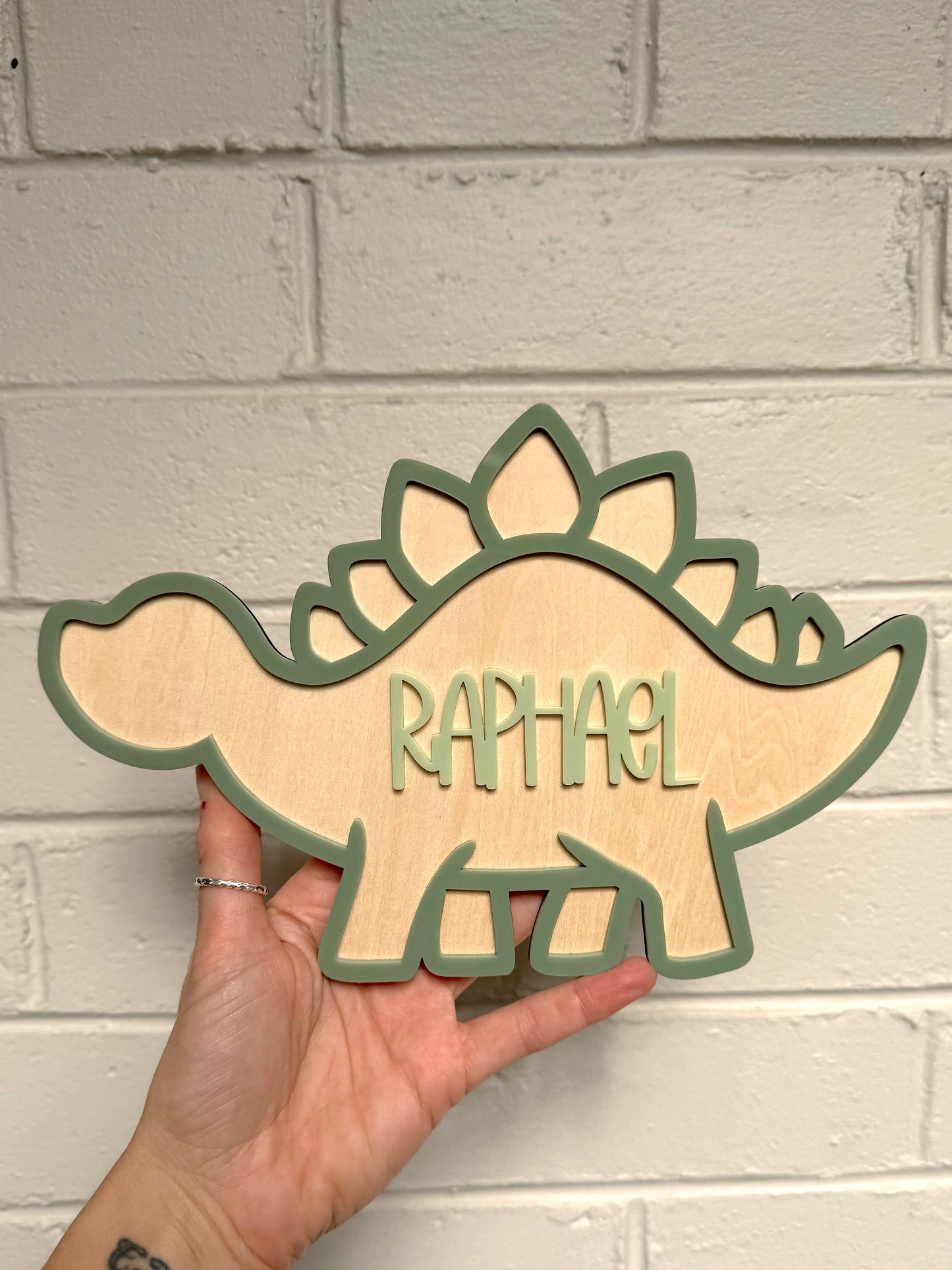 Dinosaur Door Sign