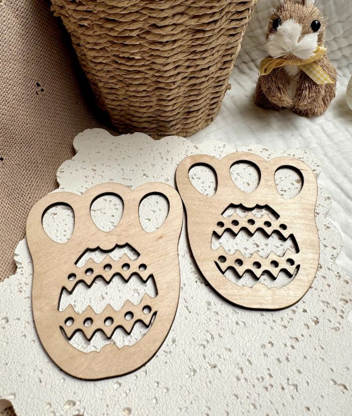 Easter Bunny Footprints