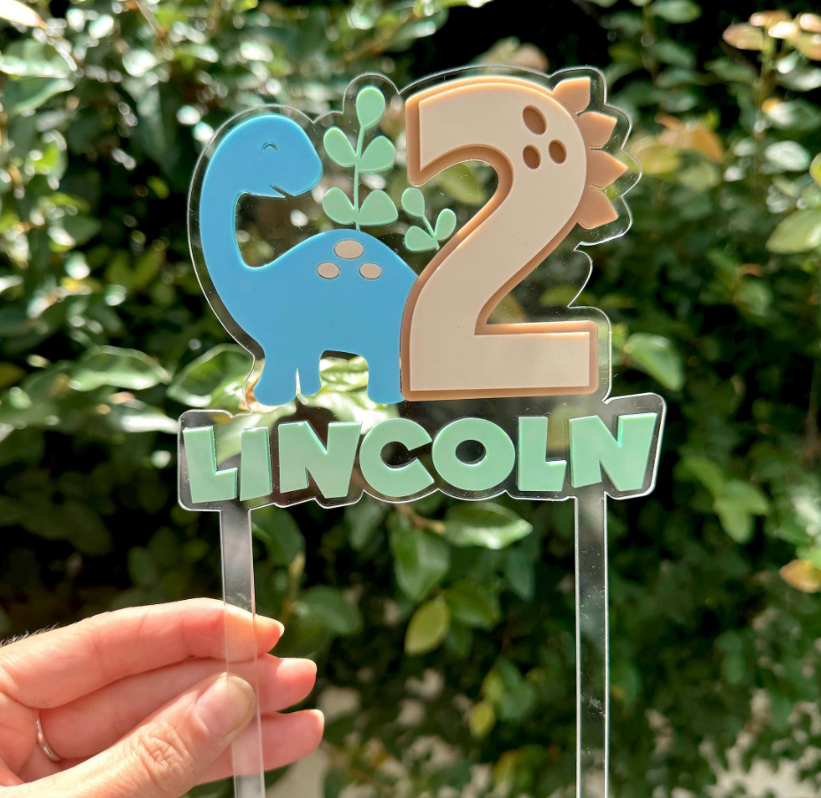 Dinosaur Cake Topper