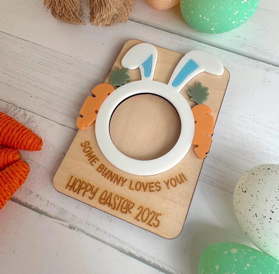 Easter Photo Fridge Magnet