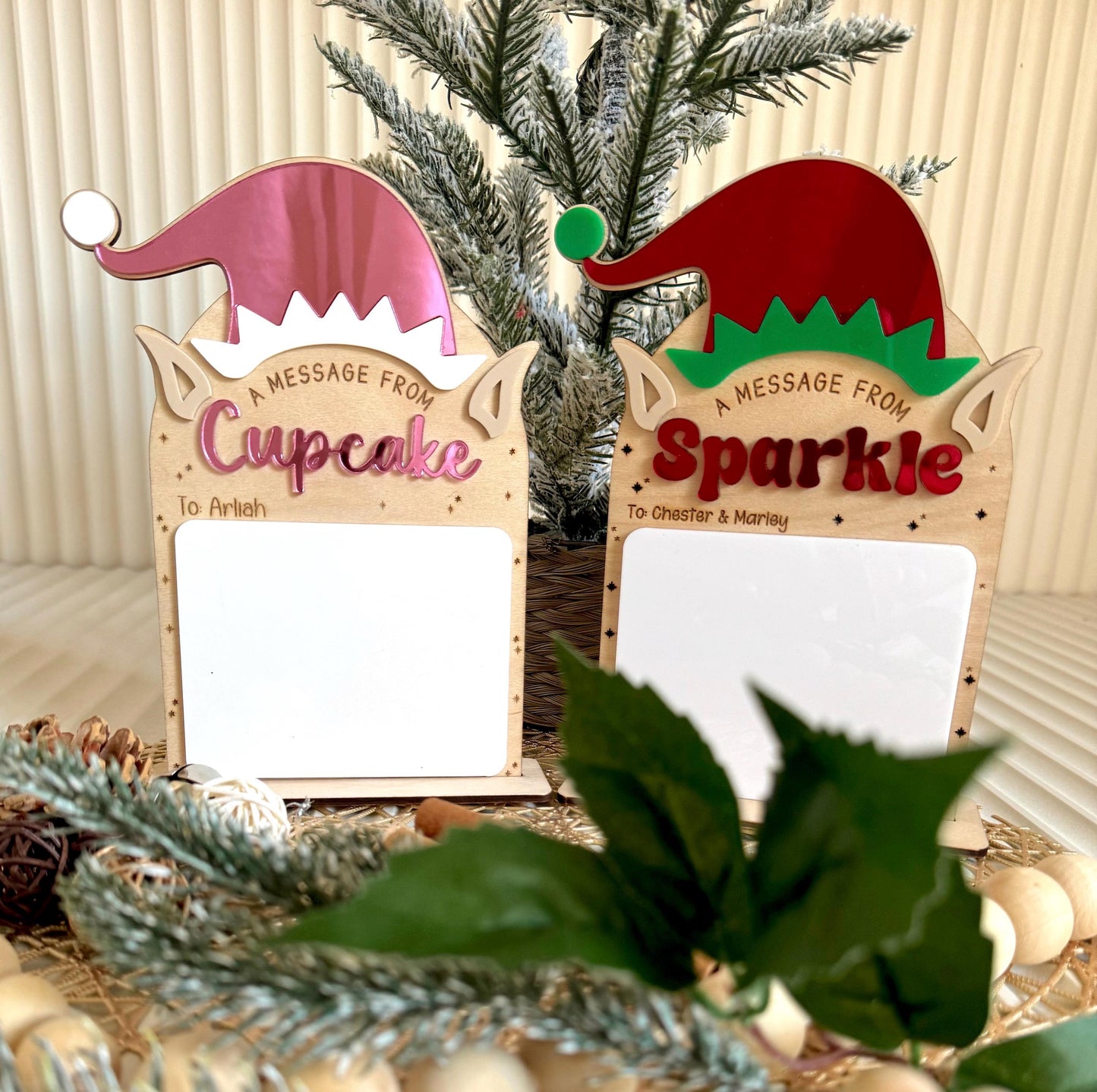 Elf Mail Plaque