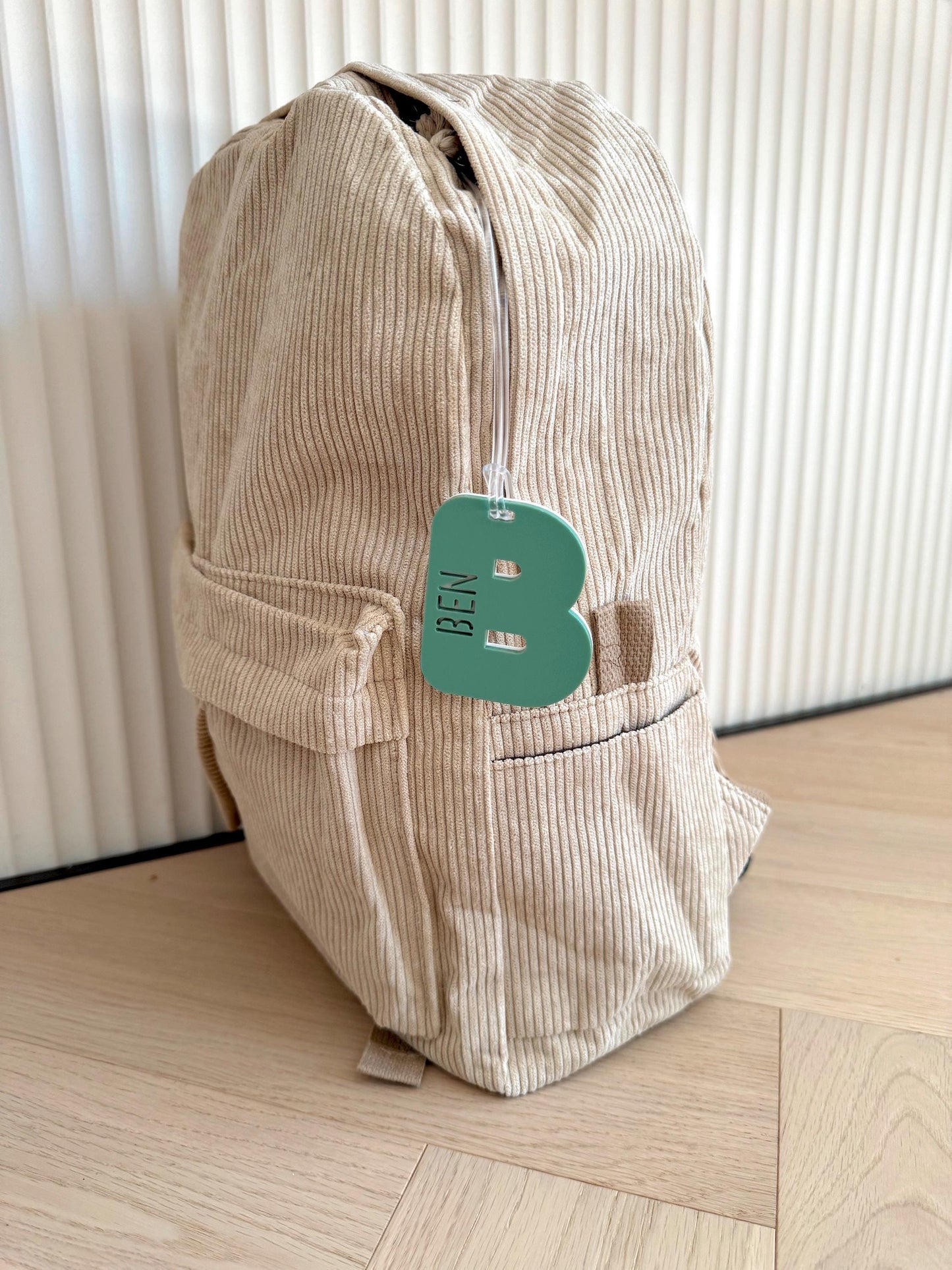 Initial Bag Tag