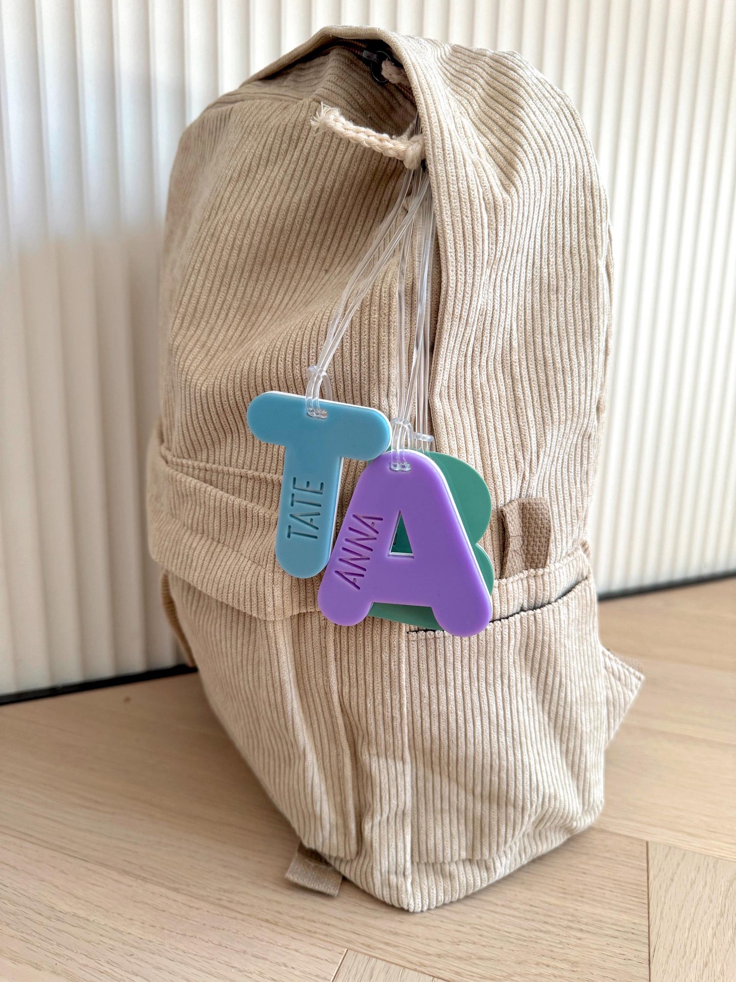 Initial Bag Tag