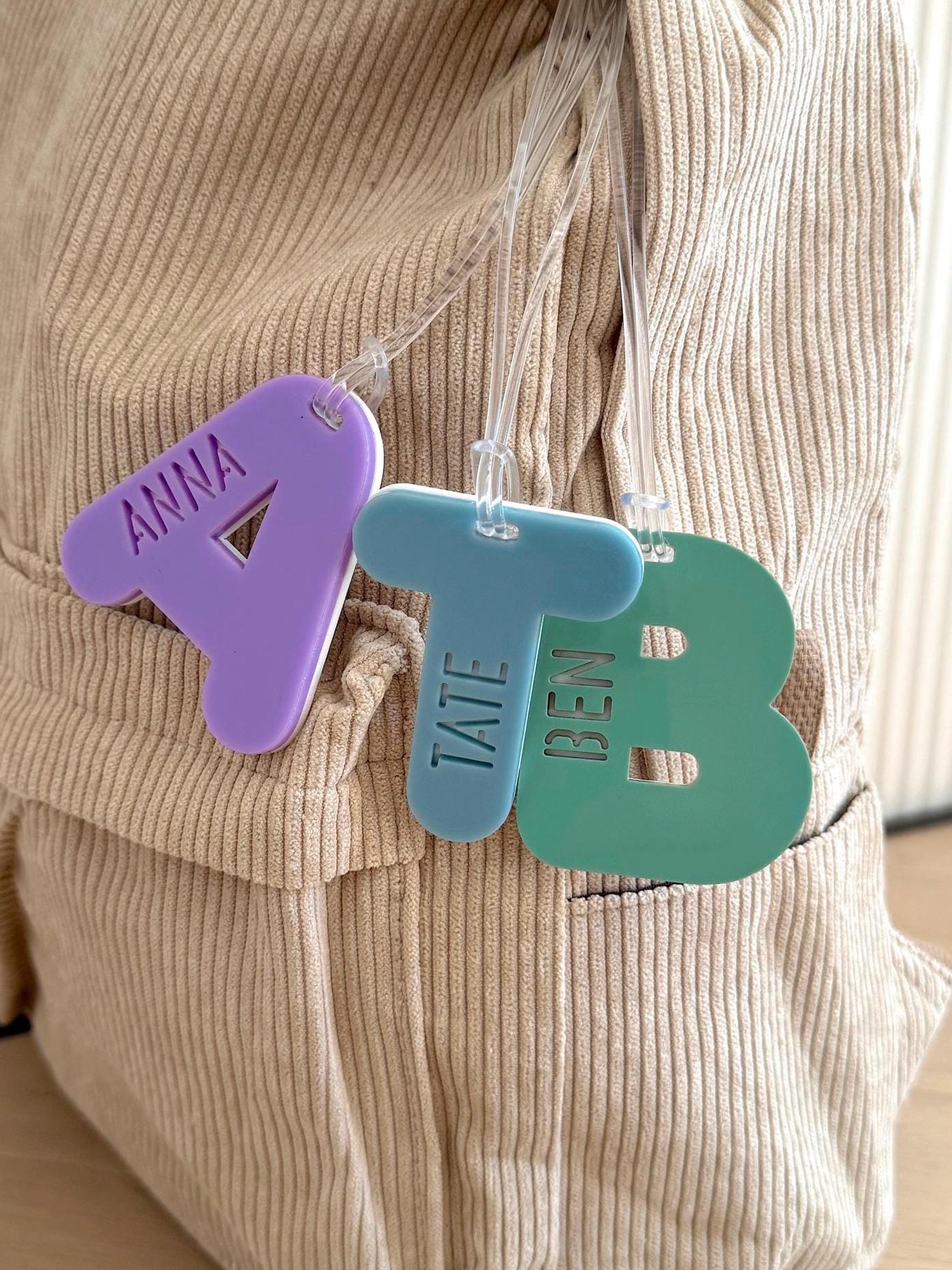 Initial Bag Tag