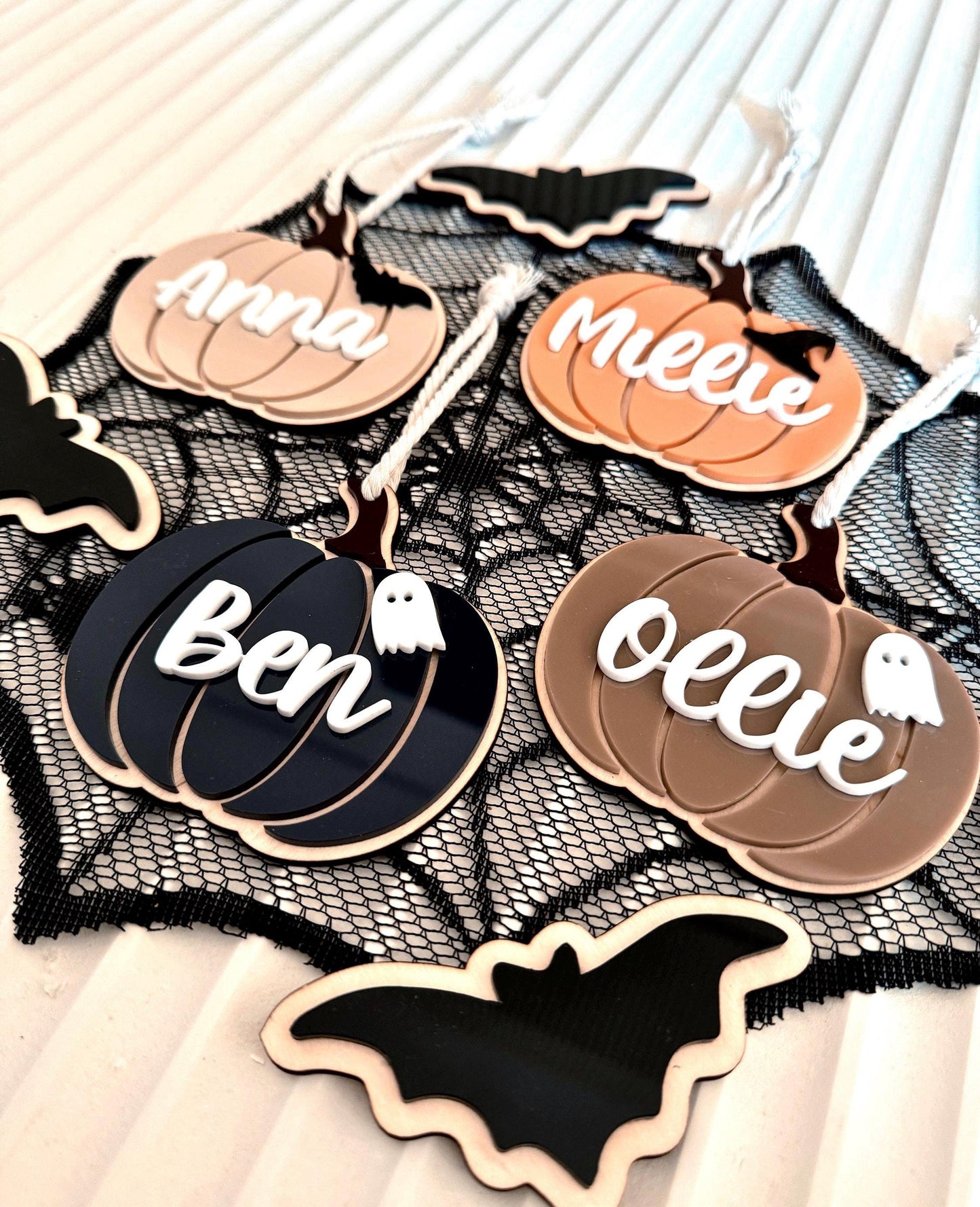 Pumpkin Halloween Tags