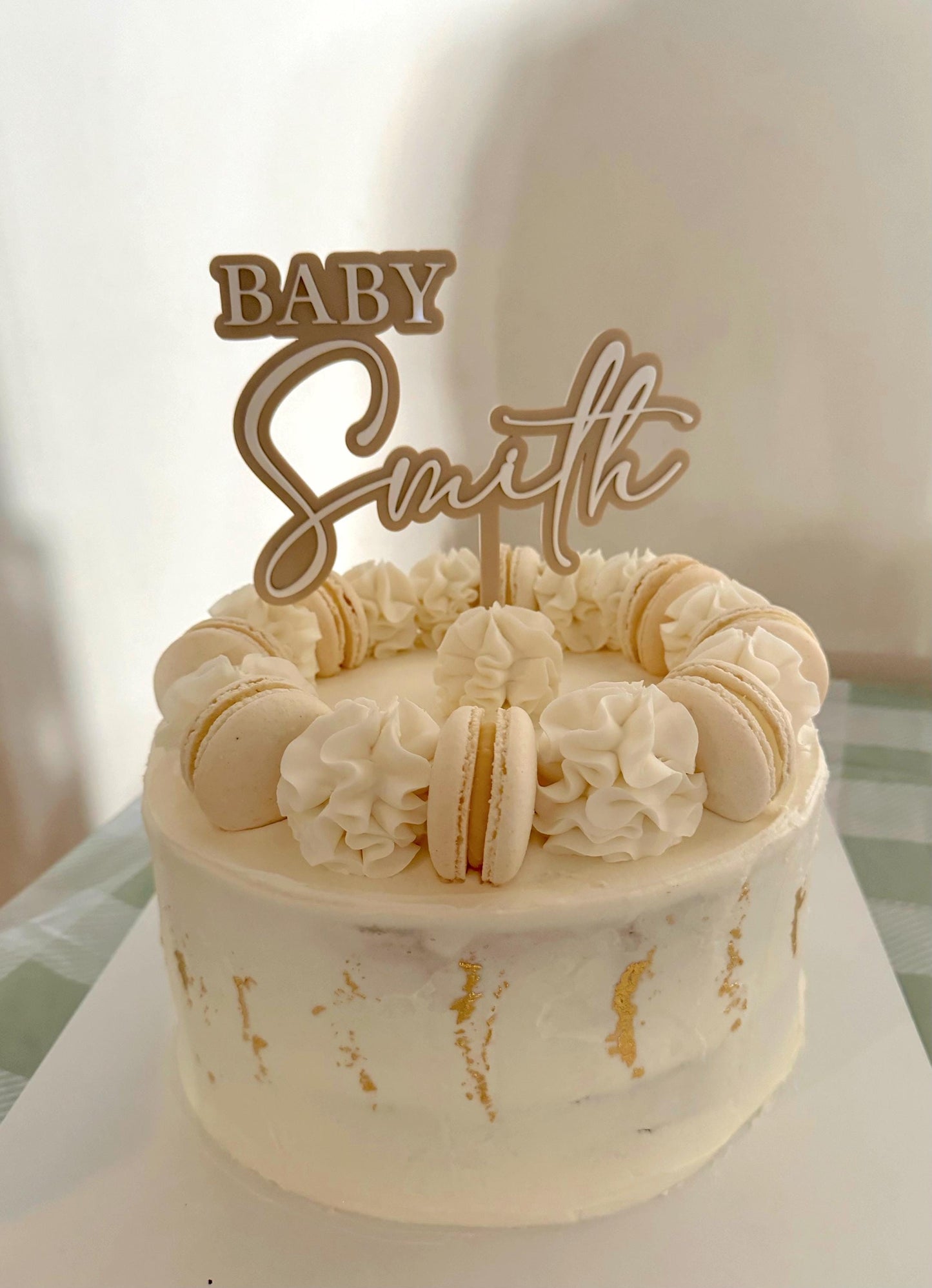 Baby Shower Cake Topper