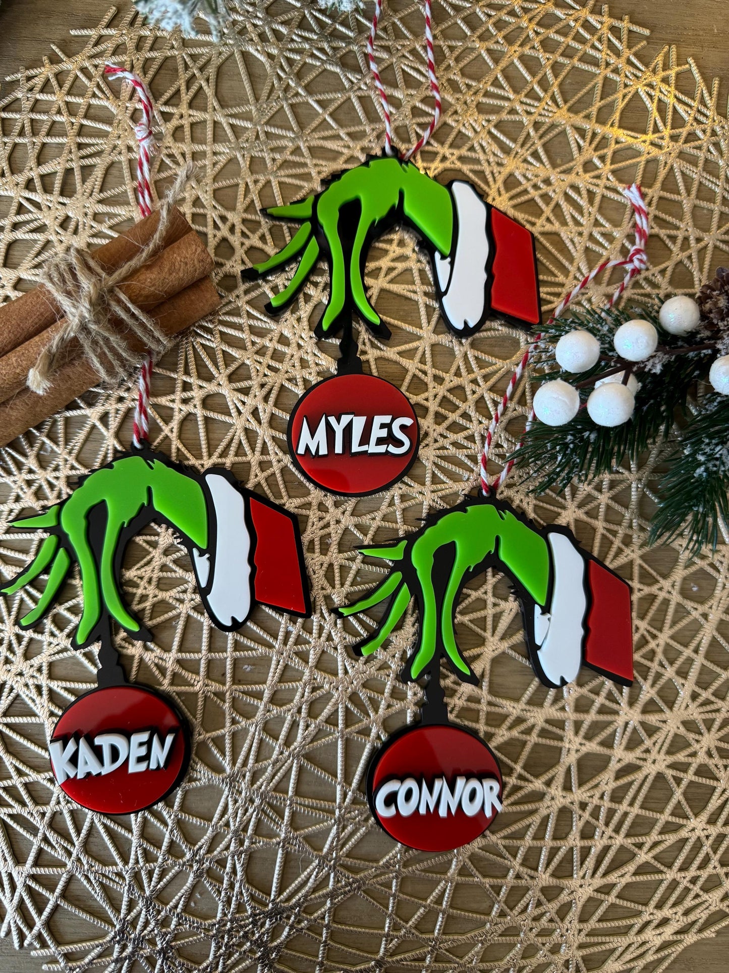 Grinch Ornaments
