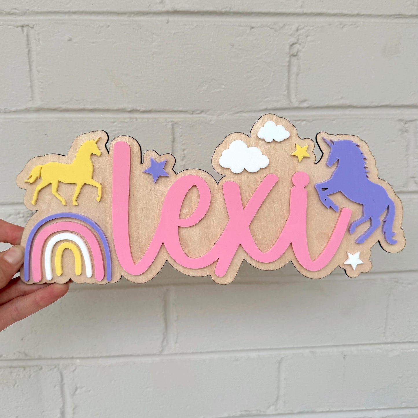Unicorn Room Plaque