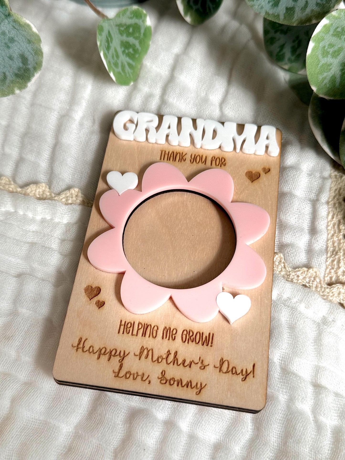 Mother's Day Photo Fridge Magnet