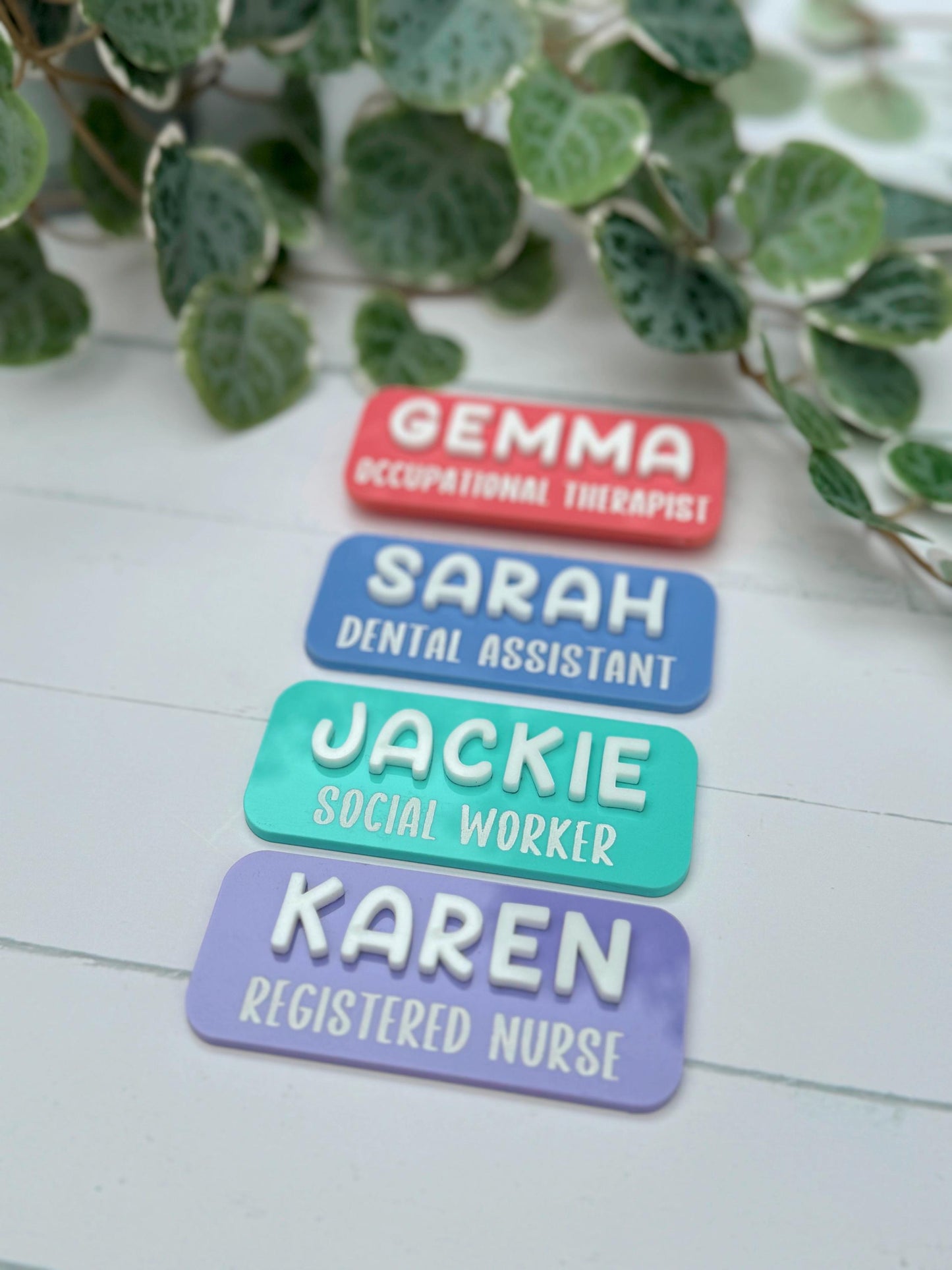 Professional Name Badge