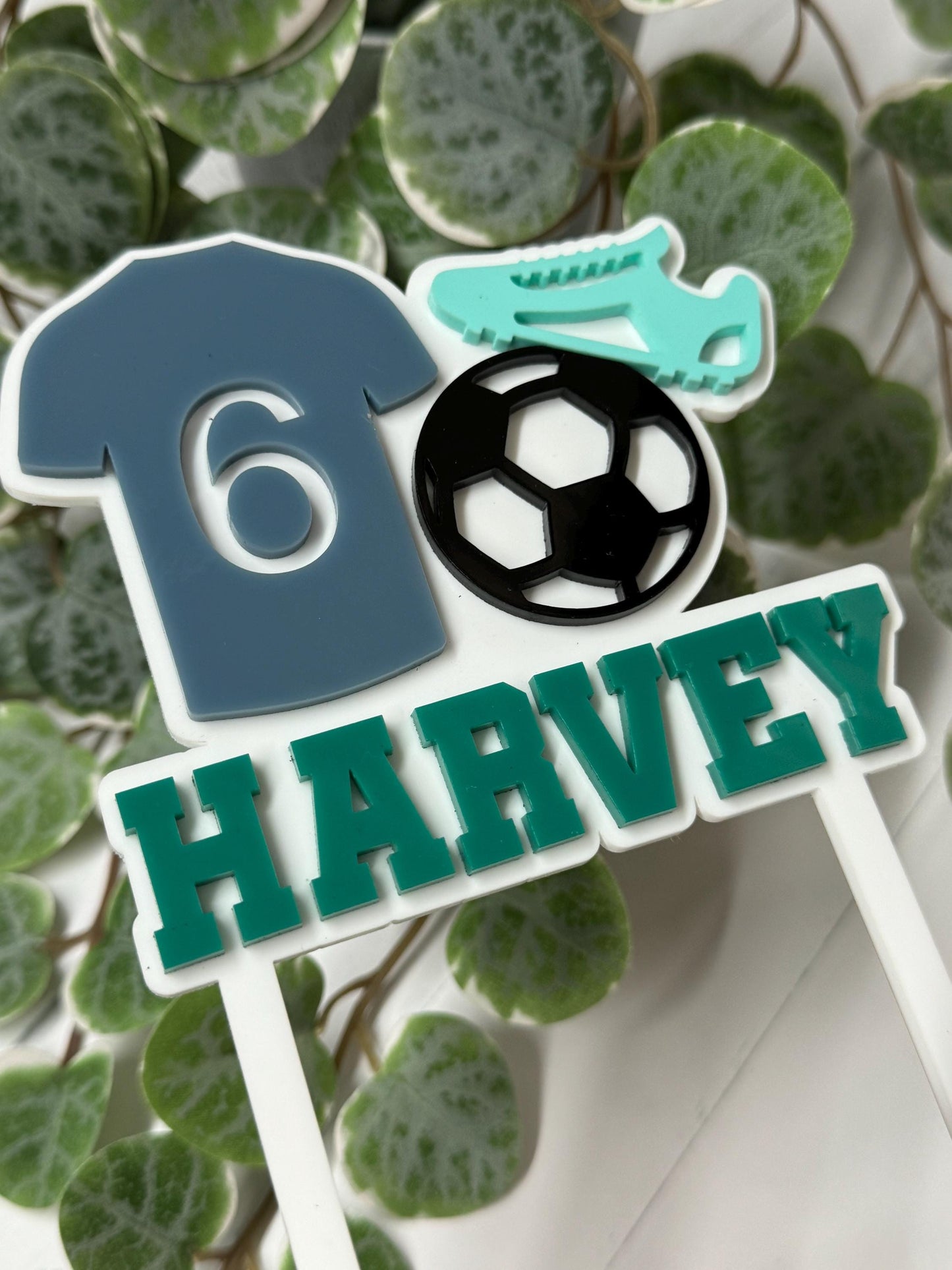Soccer Cake Topper