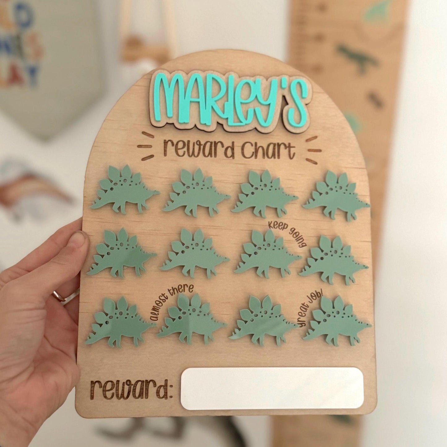 Dinosaur Reward Chart