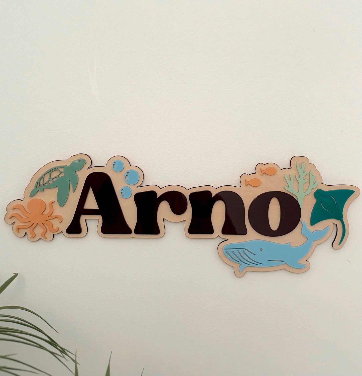 Under The Sea Room Plaque