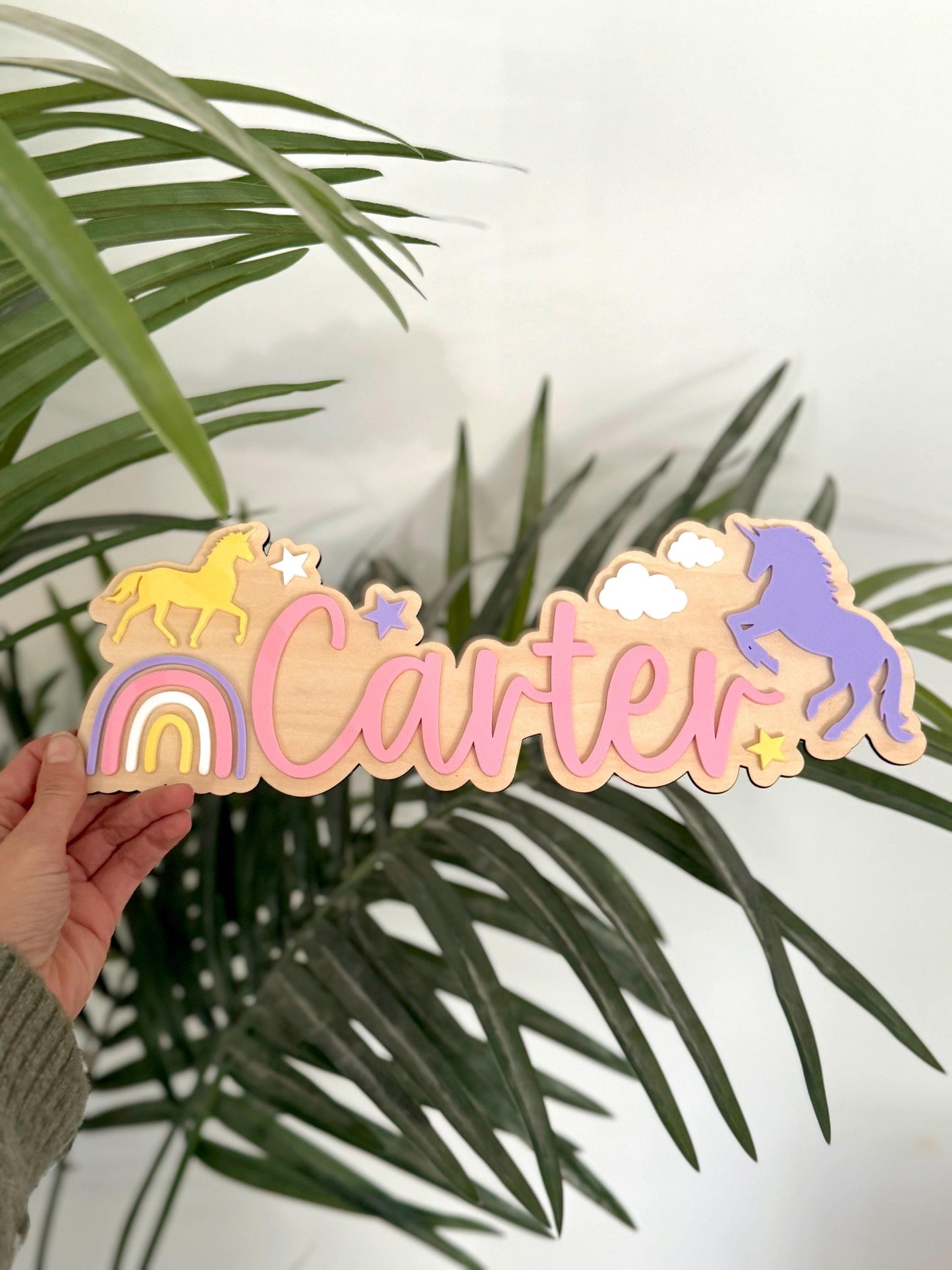 Unicorn Room Plaque