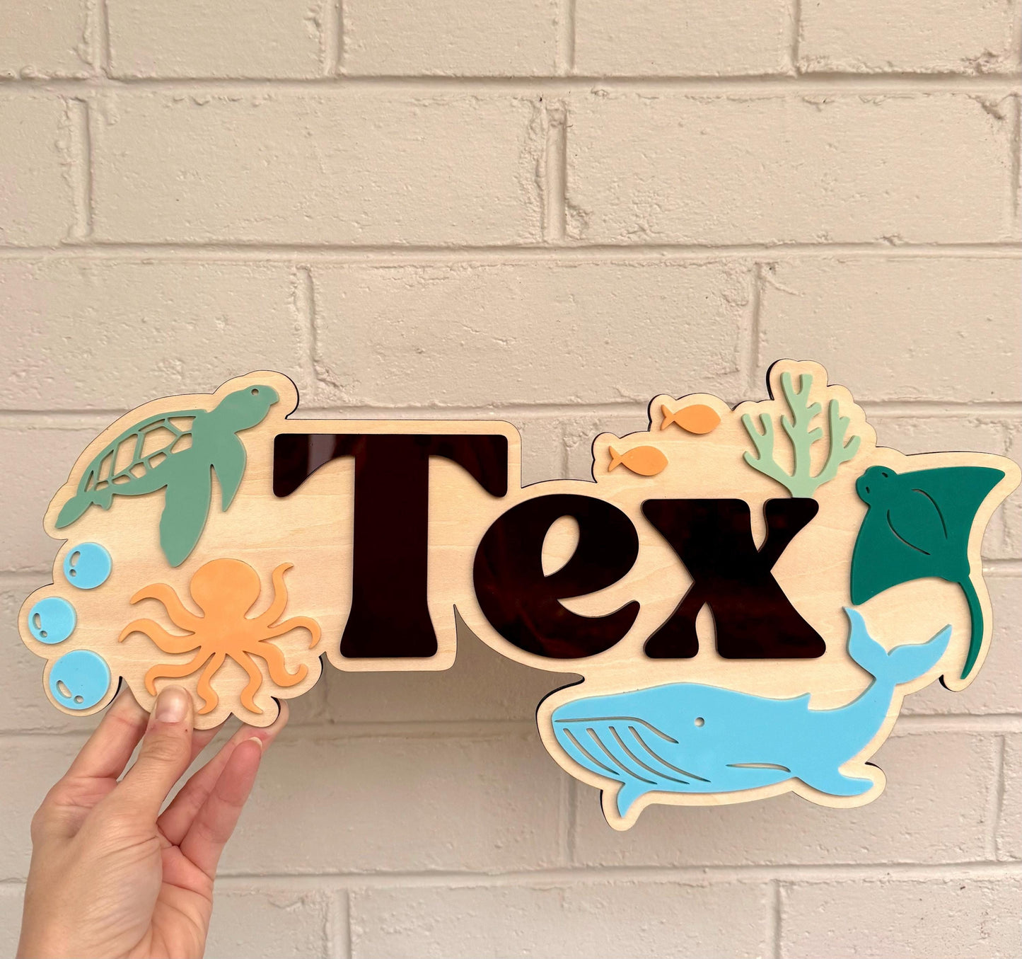 Under The Sea Room Plaque
