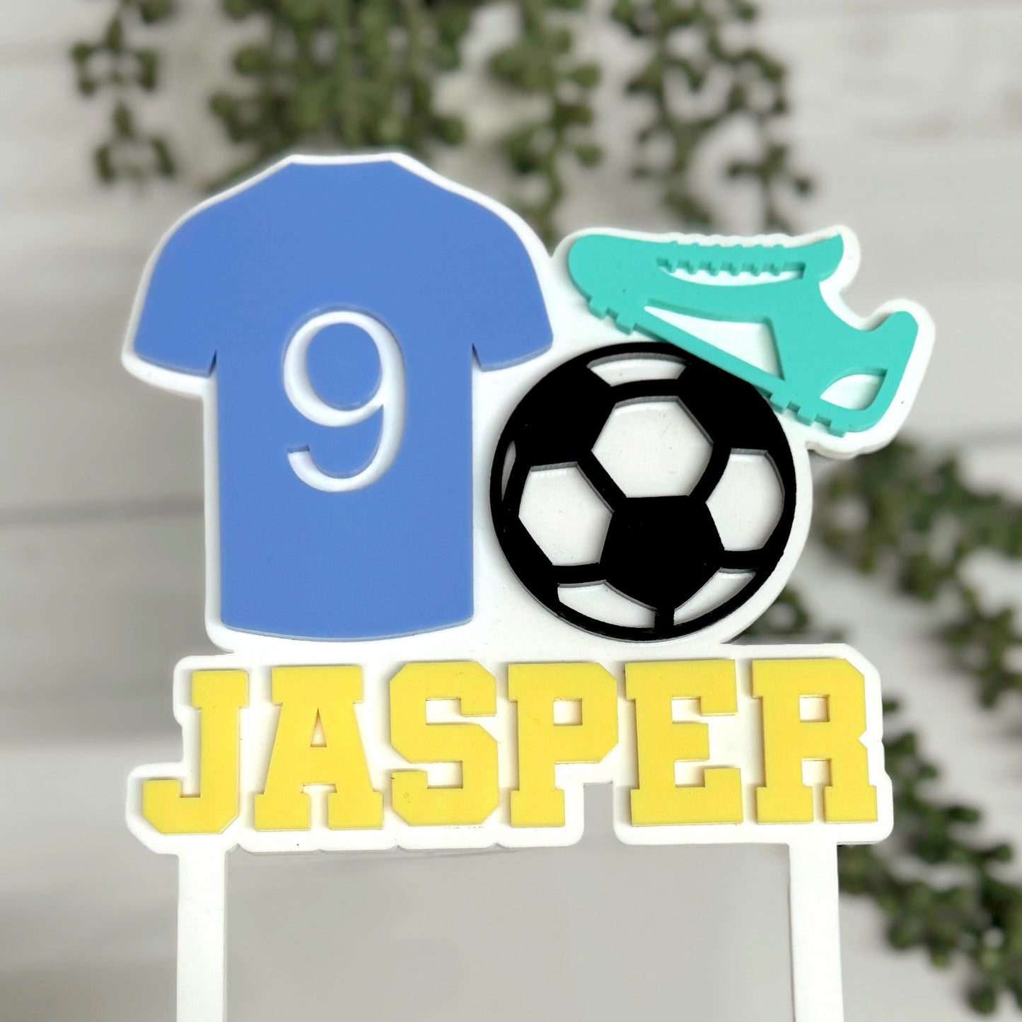 Soccer Cake Topper