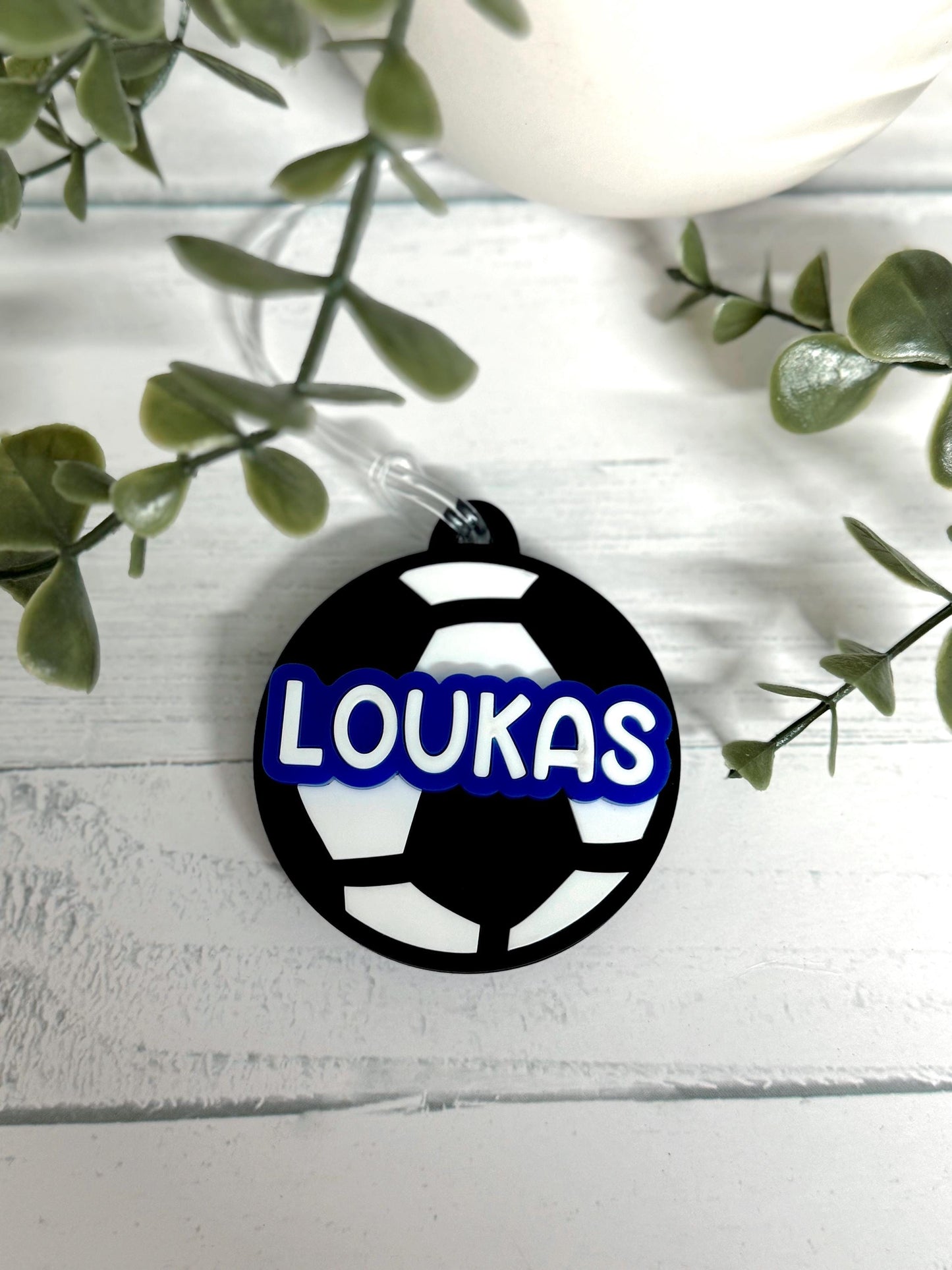 Soccer Bag Tag