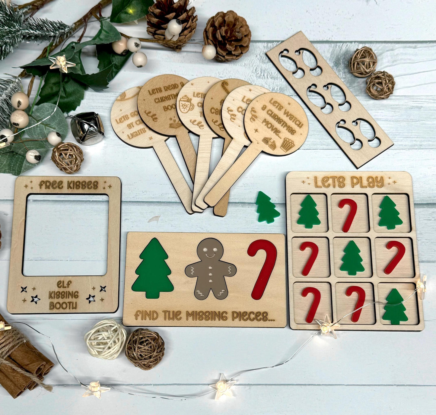 Wooden Elf Props (Set 1)