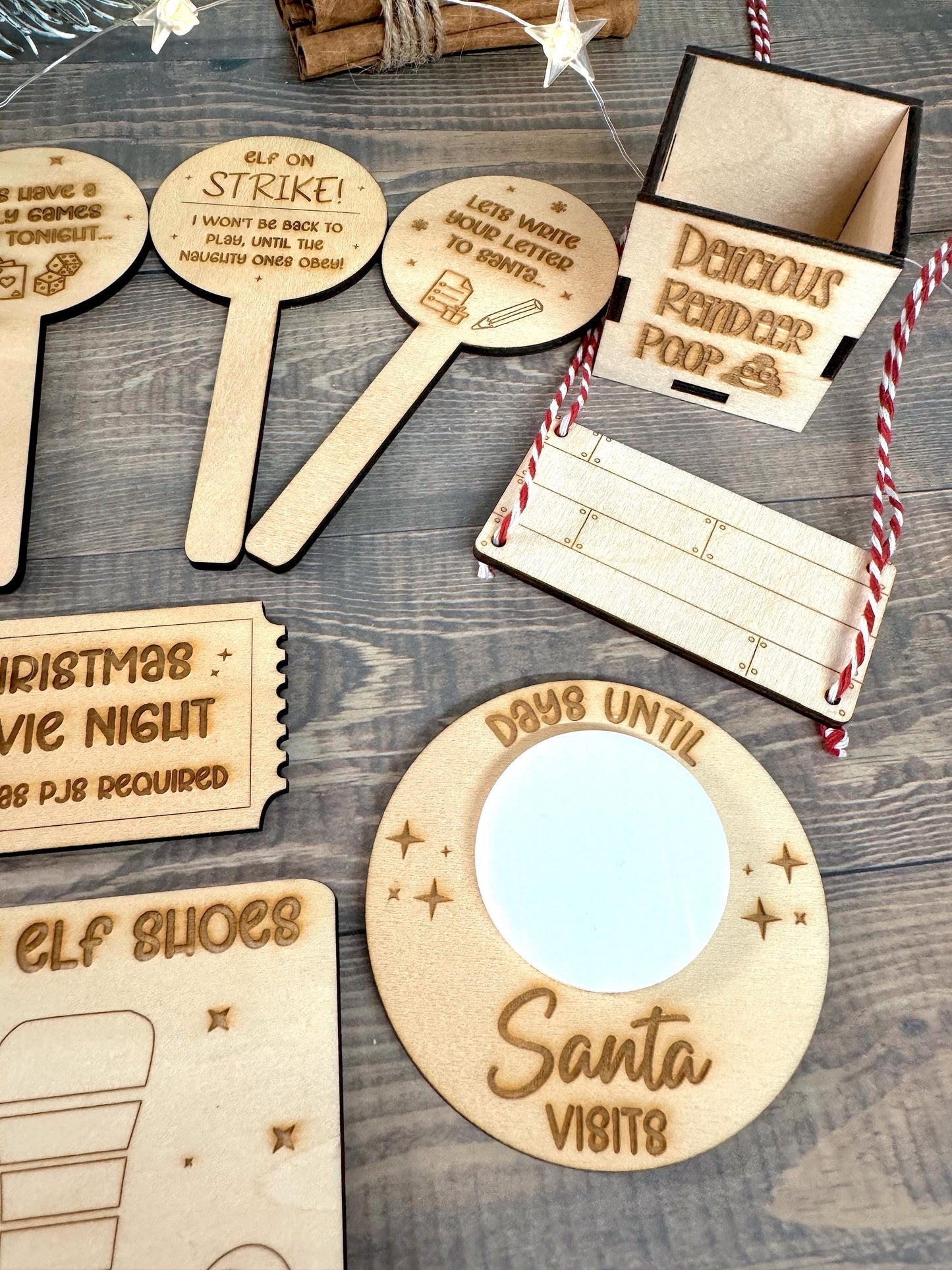 Wooden Elf Props (Set 2)
