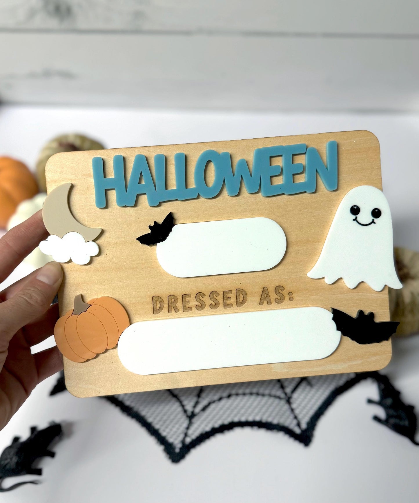 Halloween Costume Plaque