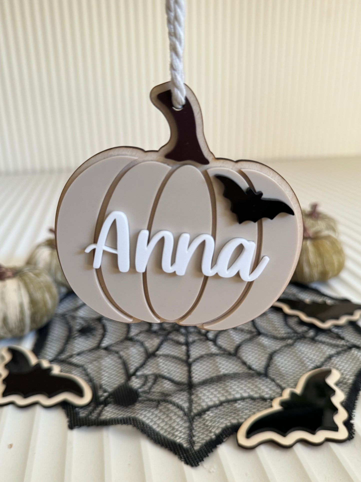 Pumpkin Halloween Tags