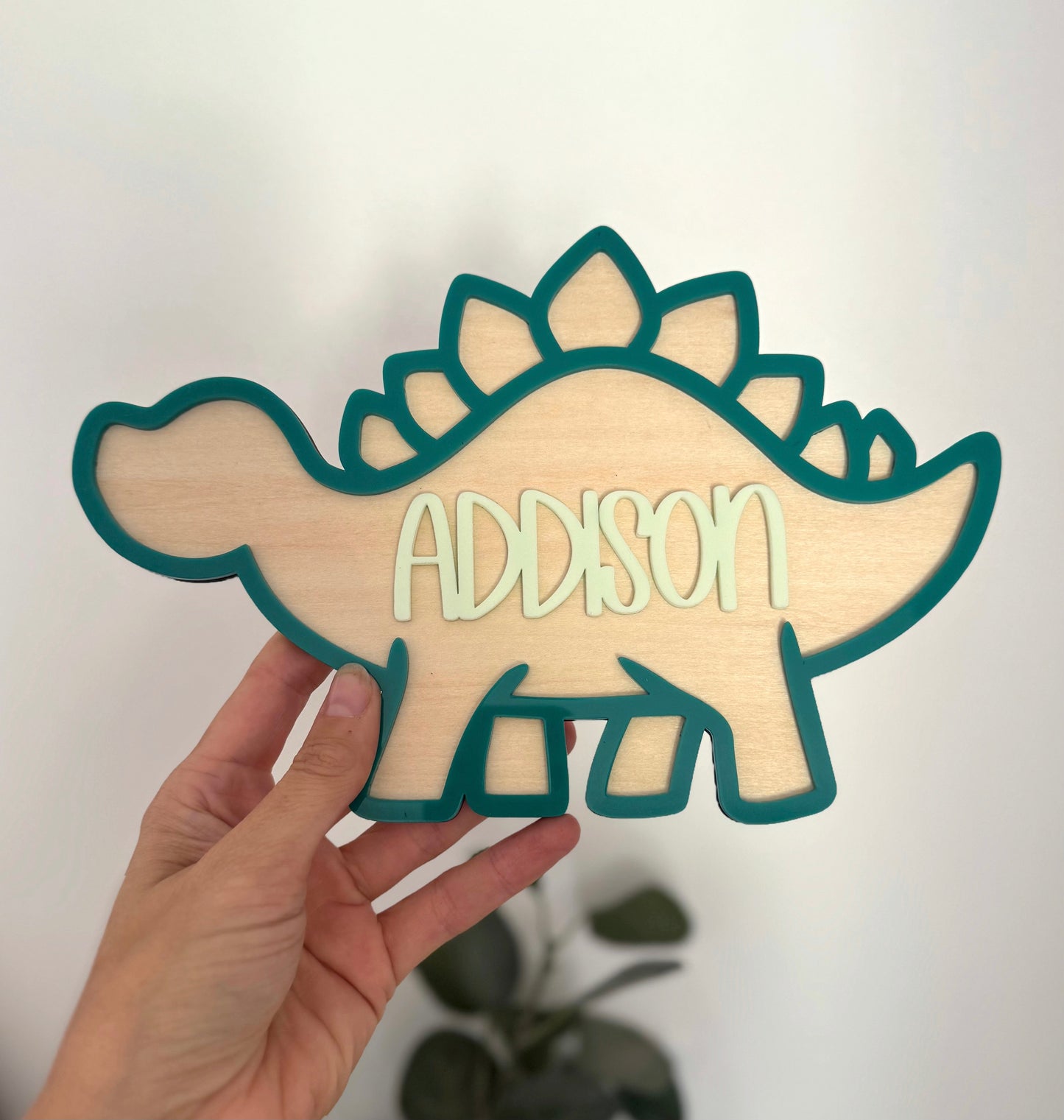 Dinosaur Door Sign