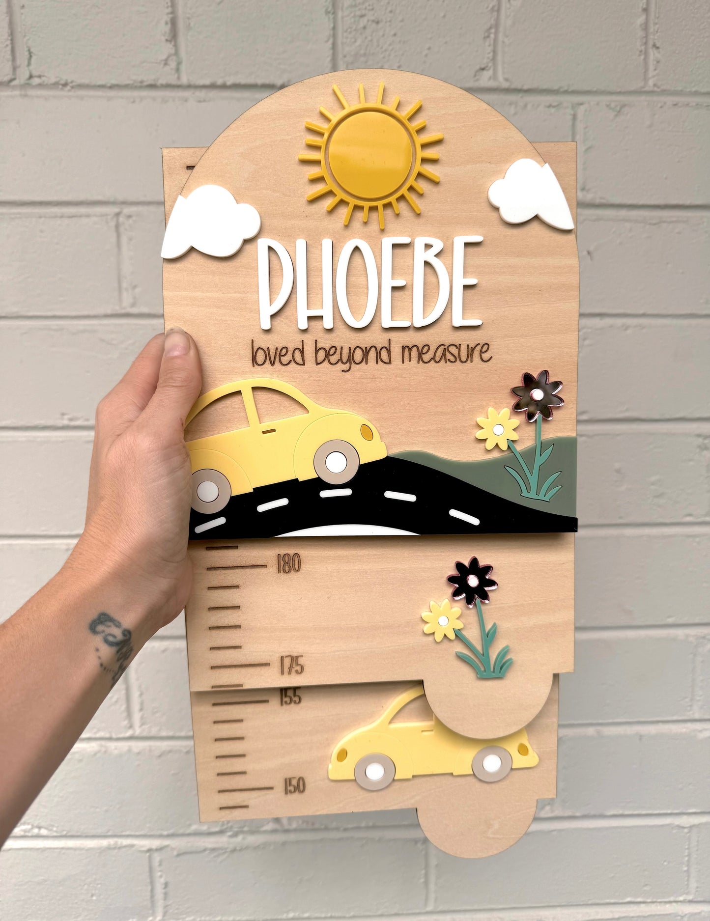 Classic Bug Car Growth Chart