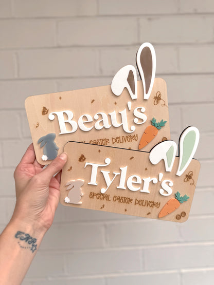 Easter Crate Plaque