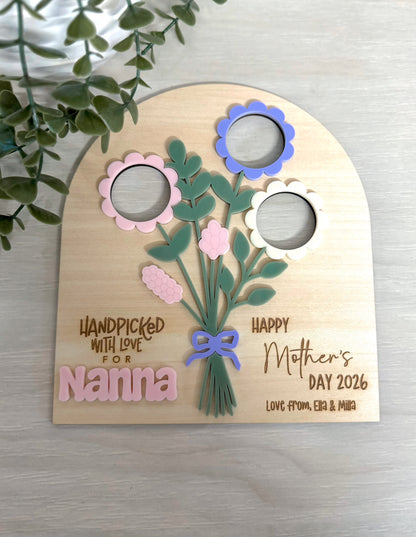 Mother's Day Flower Bouquet Photo Frame