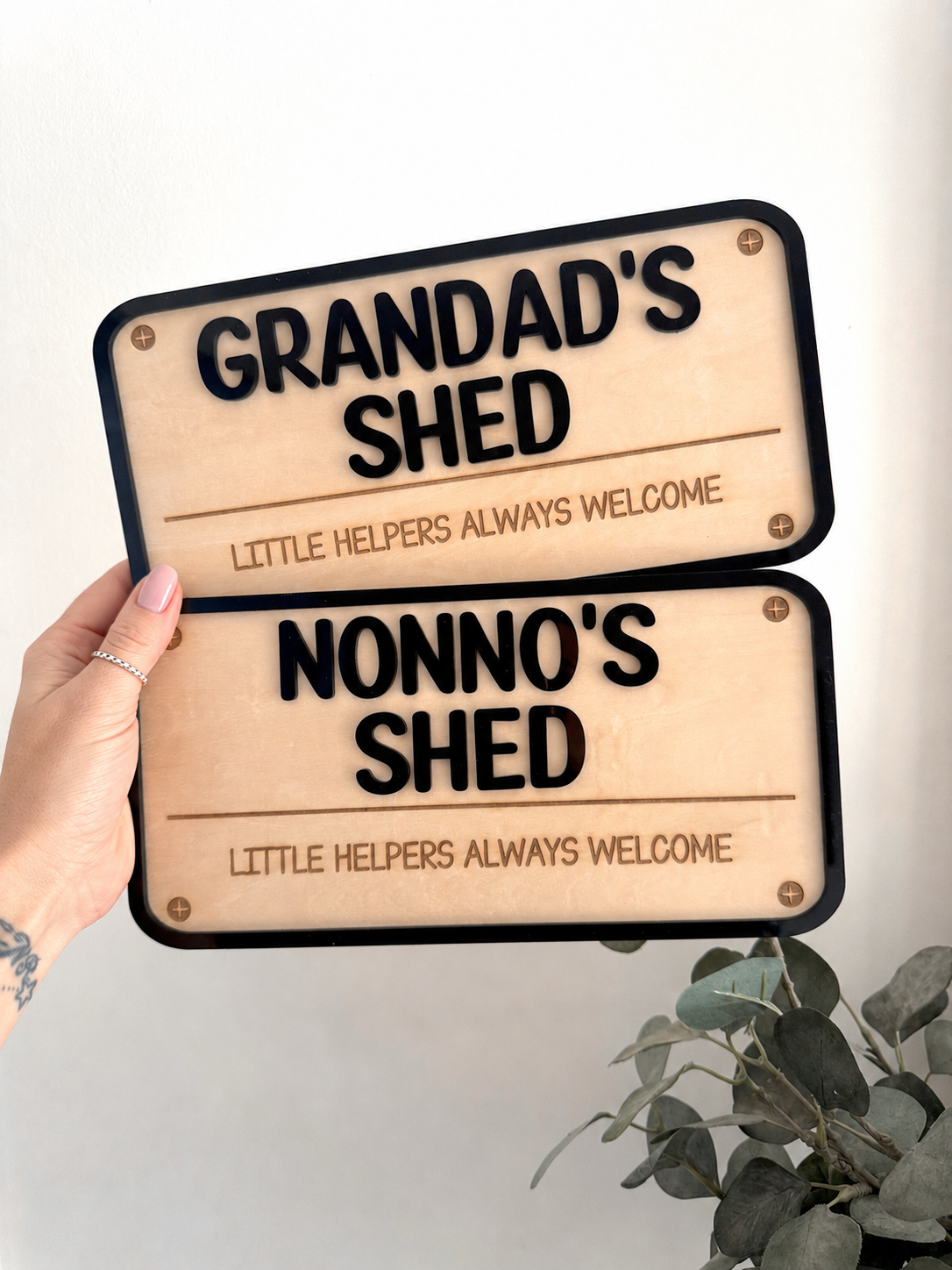 Custom Garage Shed Sign