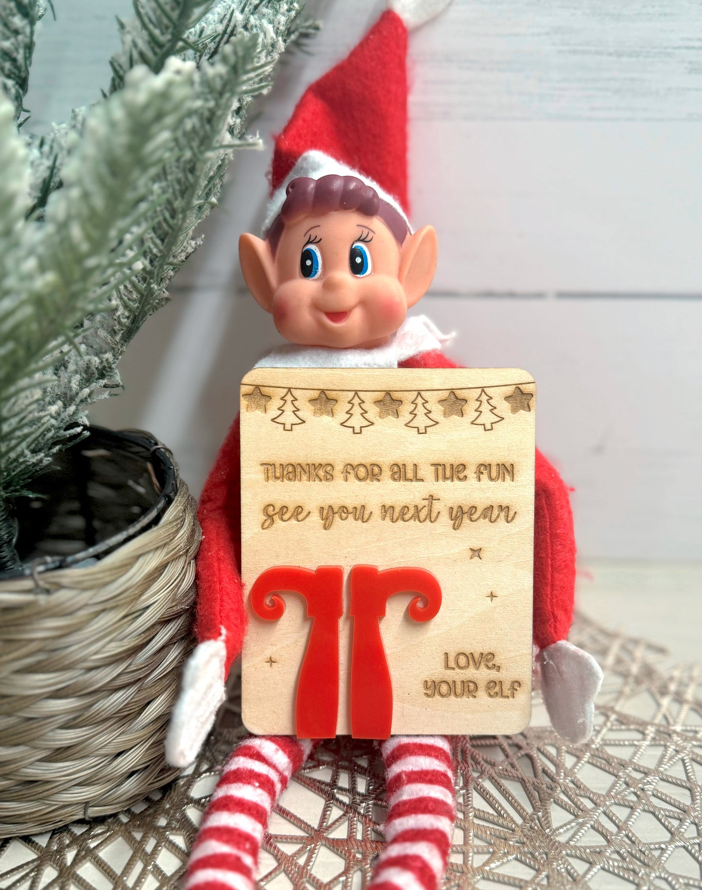 Wooden Elf Props (Set 3)