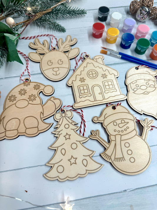 DIY Christmas Ornament Paint Kit
