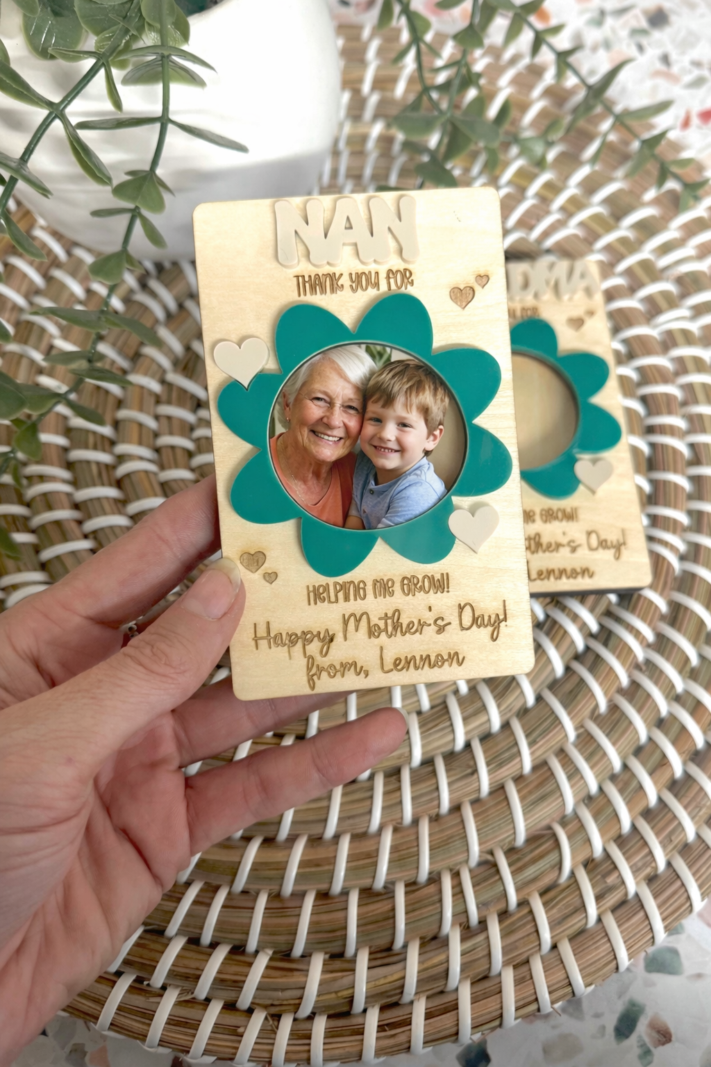 Mother's Day Photo Fridge Magnet