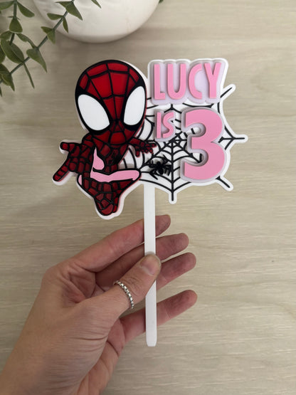 Spider Cake Topper