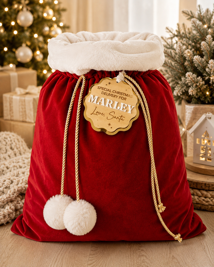 Santa Sack Delivery Tag