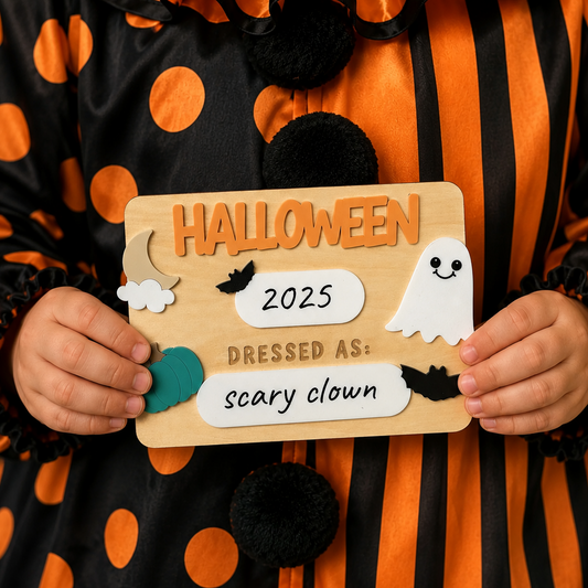 Halloween Costume Plaque
