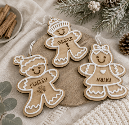 Gingerbread Christmas Ornament