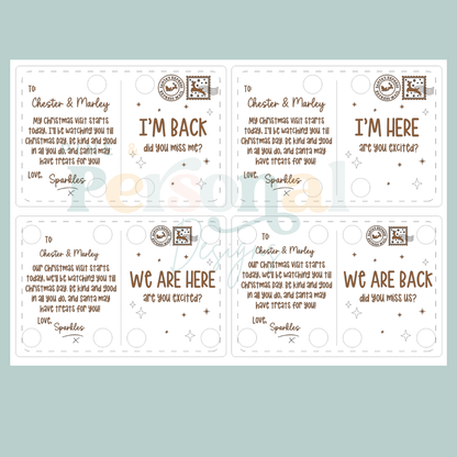 Elf Return Postcard