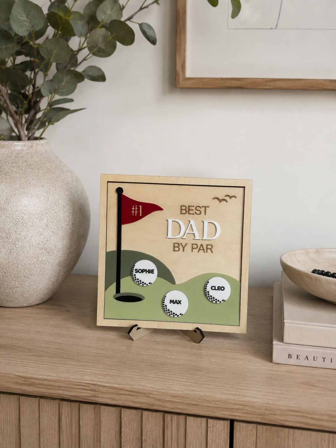 Best By Par Sign - Father's Day