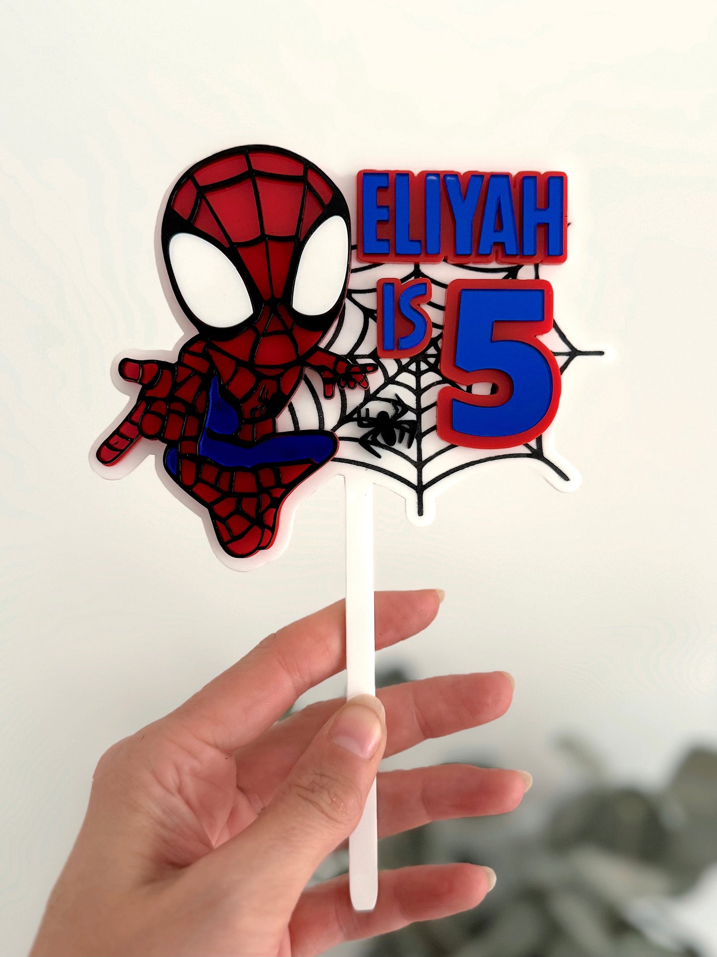 Spider Cake Topper