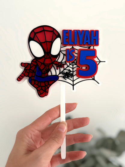 Spider Cake Topper