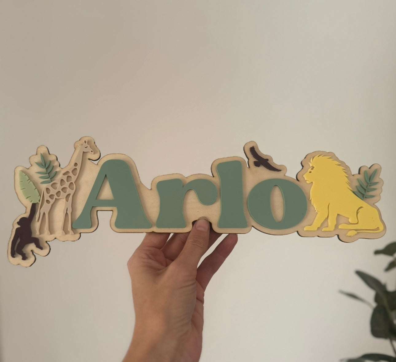 Safari Room Sign