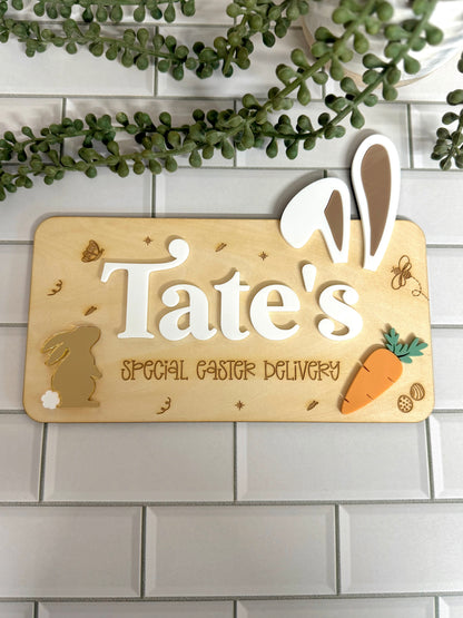 Easter Crate Plaque