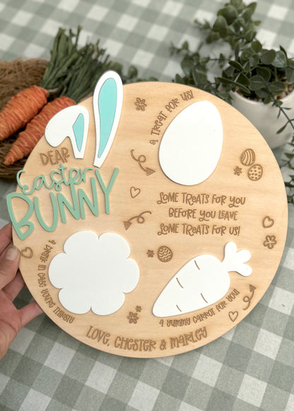 Easter Bunny Board (Round)