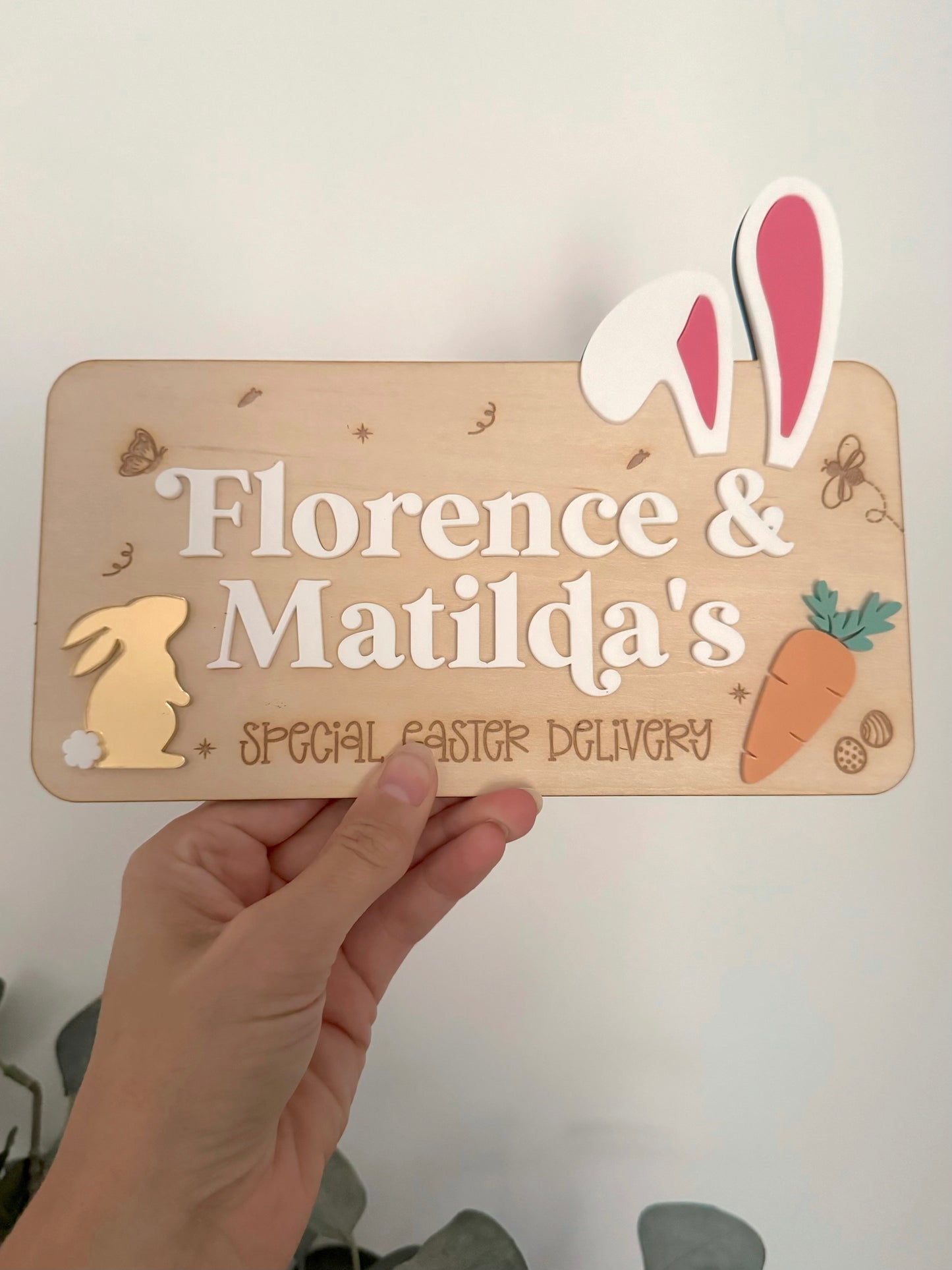 Easter Crate Plaque