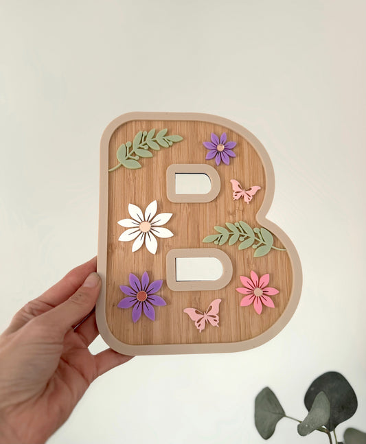 Flower Initial Letter